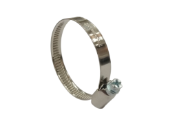 Tvirtinimo detalės. Sąvaržos. Nerūdijančio plieno sąvaržos. Nerūdijančio plieno sąvarža 16-27 mm 