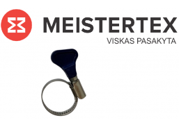 Tvirtinimo detalės. Sąvaržos. Nerūdijančio plieno sąvaržos. Nerūdijančio plieno sąvarža 20-32 mm su rankenėle 1vnt 