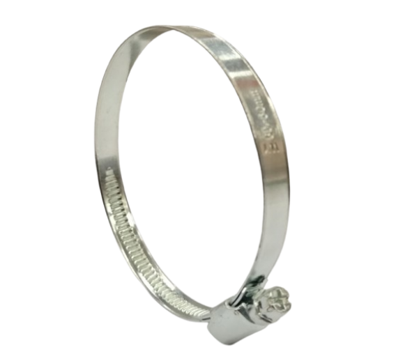 Tvirtinimo detalės. Sąvaržos. Nerūdijančio plieno sąvaržos. Nerūdijančio plieno sąvarža 60-80 mm