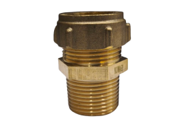 Santechnikos prekės. Vamzdynų sistemos. Vamzdžių sujungimo detalės. Žalvarinės jungtys. Žalvariniai nipeliai. Nipelis CONEX 22x3/4