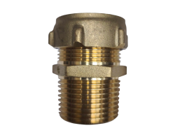 Santechnikos prekės. Vamzdynų sistemos. Vamzdžių sujungimo detalės. Žalvarinės jungtys. Žalvariniai nipeliai. Nipelis CONEX 28x1