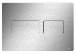 Santechnikos prekės. Vonios įranga. WC bakelių dalys. Nuleidimo plokštelė TECE Solid matinio nerūdijančio plieno