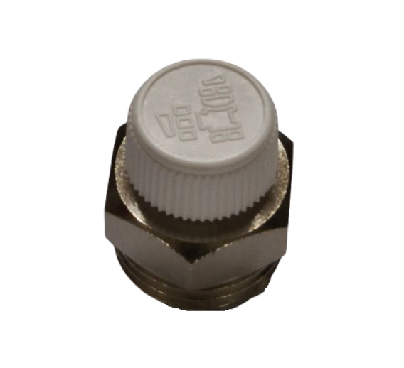 Šildymas ir vėdinimas. Šildymo sistemos detalės. Nuorinimo kranelis d1/2