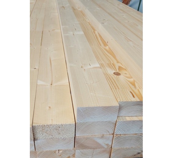 Medienos gaminiai. Tašai. Obliuotas tašelis 45x70x3000 mm 