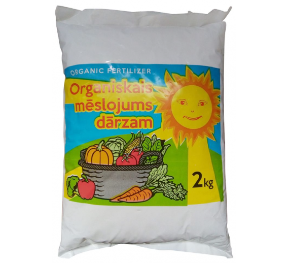 Organinės trąšos su žuvų miltais ir jūros dumbliais 2 kg 