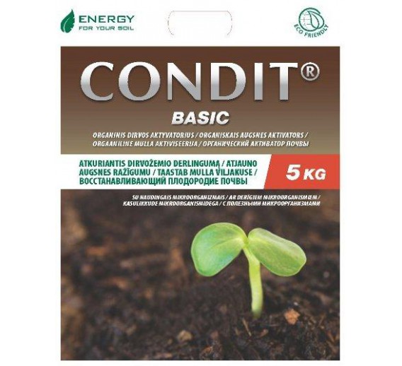 Organinis dirvos aktyvatorius Condit Basic 5kg 