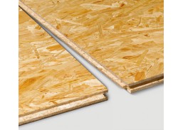Statybinės medžiagos. Plokštės. OSB plokštės. Orientuotų skiedrų plokštė OSB su išdroža 2500x675x15 mm 