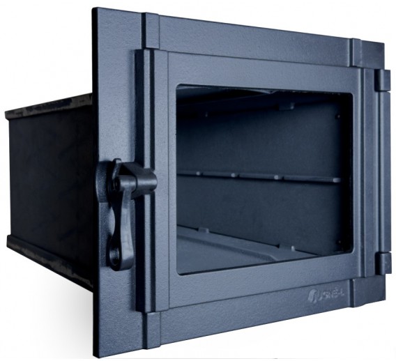 Metalų gaminiai . Ketaus gaminiai. Orkaitė su stiklu 315x385x465 mm