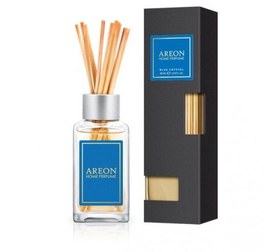 Švaros prekės. Oro gaivikliai, namų kvapai. Oro gaiviklis 85ml Areon BLUE-crystal 