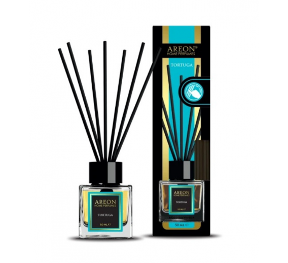 Švaros prekės. Oro gaivikliai, namų kvapai. Oro gaiviklis Areon Lux Tortuga 50ml 