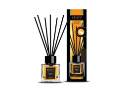 Švaros prekės. Oro gaivikliai, namų kvapai. Oro gaiviklis Areon Lux Vannila Black 50ml 