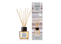Švaros prekės. Oro gaivikliai, namų kvapai. Oro gaiviklis Areon Silver linen 50ml 