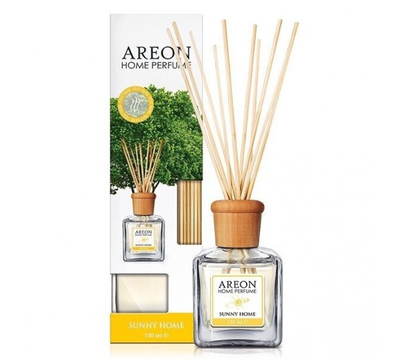 Švaros prekės. Oro gaivikliai, namų kvapai. Oro gaiviklis Areon Sunny Home 150 ml 