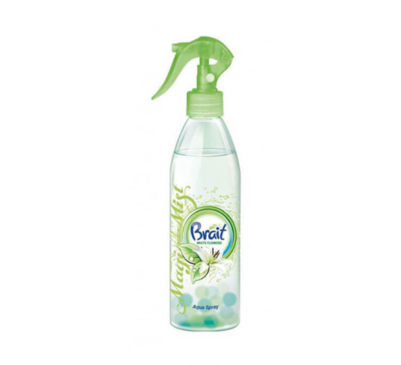 Švaros prekės. Oro gaivikliai, namų kvapai. Oro gaiviklis Brait White flowers 425ml 