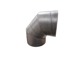 Šildymo ir vėdinimo įranga. Šildymas ir vėdinimas. Ortakiai. Plastikiniai ortakiai ir jungtys. Ortakio alkūnė EPE d160 90°