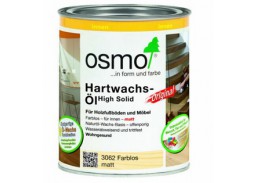 Dažai. Medienos apsaugos ir dekoravimo priemonės. Aliejus medienai. Osmo Hardwax aliejus Original 3062 skaidrus matinis 0.75l 