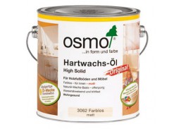 Dažai. Medienos apsaugos ir dekoravimo priemonės. Aliejus medienai. Osmo Hardwax aliejus Original 3062 skaidrus matinis 2.5l 