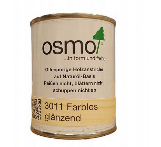 Dažai. Medienos apsaugos ir dekoravimo priemonės. Aliejus medienai. Osmo Hardwax aliejus Original 3065 pusiau matinis 0.125l 
