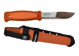 Darbo įrankiai. Mechaniniai įrankiai. Peiliai ir geležtės. Statybiniai peiliai, iškylavimo peiliai. Stovyklavimo peilis Morakniv® Kansbol Multi-Mount, oranžinis