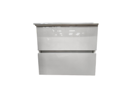 Santechnikos prekės. Vonios įranga. Vonios kambario baldai. Pakabinama spintelė INVICTA Verde Oliva 595x450mm 