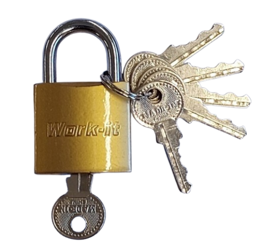 Vidaus apdailos prekės. Durys, jų dalys. Durų furnitūra. Spynos durims, pakabinamos spynos. Pakabinamos spynos. Pakabinama spyna, 30 mm, 5 raktai