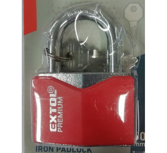 Vidaus apdailos prekės. Durų furnitūra. Durų furnitūra. Spynos durims, pakabinamos spynos. Pakabinamos spynos. Pakabinama spyna EXTOL PREMIUM 30mm. 