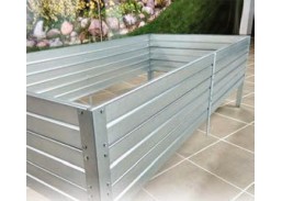 Sodo ir daržo prekės. Šiltnamiai, plėvelės, dangos. Šiltnamiai, pakeltos lysvės. Pakelta lysvė Klasika-Garden cinkuota 150x75x30 