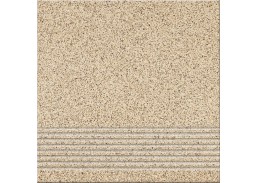 Vidaus apdailos prekės. Plytelės. Akmens masės plytelės. Pakopinė plytelė MILTON BEIGE 29,7x29,7 cm 