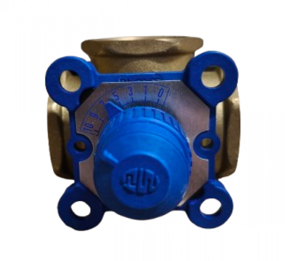 Šildymas ir vėdinimas. Šildymo sistemos detalės. Pamaišymo vožtuvas 3-eigis d-32 žalvarinis MUT VDM3