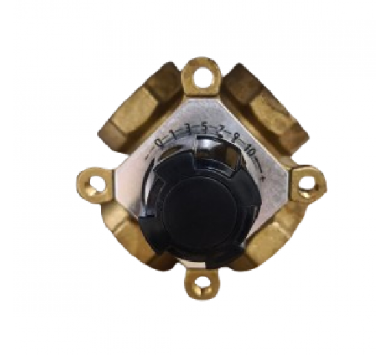 Šildymas ir vėdinimas. Šildymo sistemos detalės. Pamaišymo vožtuvas 4-eigis D25