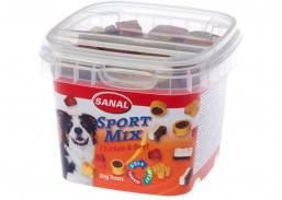 Gyvūnų prekės. Gyvūnėlių priežiūros priemonės. Naminių gyvūnų maistas. Pašaro papildas šunims Sanal Dog Sport Mix cup 100 g 