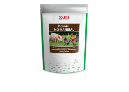 Gyvūnų prekės. Kombinuoti pašarai. Lesalai paukščiams. Pašarų papildas vištoms Dolmix NO-KANIBAL 2kg