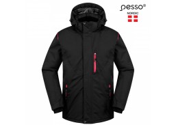 Darbo saugos prekės. Darbo drabužiai. Striukės. Pašiltinta striukė PESSO HELSINKI juoda, XL 