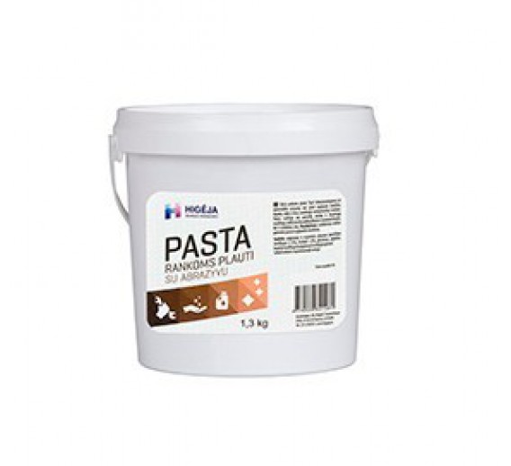 Švaros prekės. Muilas, pasta rankoms plauti. Pasta rankoms plauti 1.3 kg 