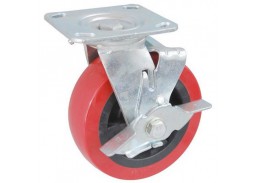 Pasukamas ratukas d-125 mm su stabdžiu iki 350 kg 