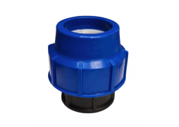 Santechnikos prekės. Vamzdynų sistemos. Lauko vandentiekis. Plastikinės lauko vandentiekio jungtys. PE balnas 32x3/4