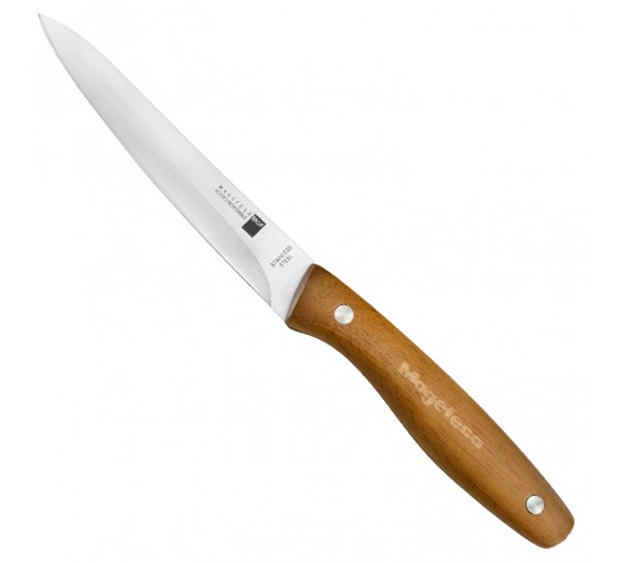 Namų apyvokos prekės. Indai, virtuvės reikmenys ir įrankiai. Virtuviniai įrankiai. Peilis MAG WOOD 13 cm 