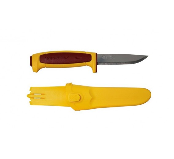 Darbo įrankiai. Mechaniniai įrankiai. Peiliai ir geležtės. Statybiniai peiliai, iškylavimo peiliai. Peilis MORAKNIV BASIC 546 nerūdijančio plieno 