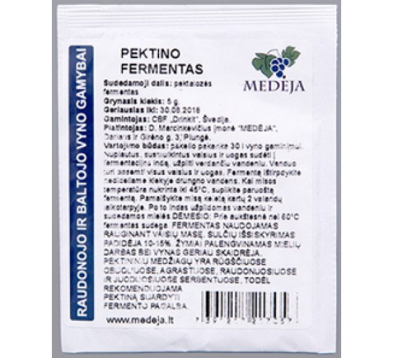 Pektiną ardantis fermentas 
