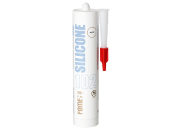 Pelėsiui atsparus silikonas FOME FLEX sanitary 102 baltas 