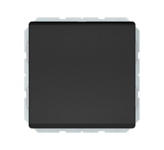 Elektros prekės. Instaliacija - kištukiniai lizdai, jungikliai ir kt.. Vilma jungikliai, kištukiniai lizdai. Vilma STANDARD ST150 juoda matinė spalva. Perjungiklis 1 klavišo be rėmelio ST150 juoda matinė 