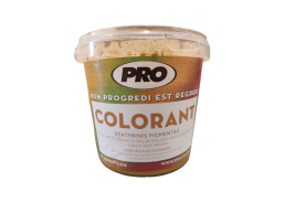 Dažai. Dažai, dažymo įrankiai, dažymo juostos. Pigmentai dažams. Pigmentas betonui PRO COLORANT geltonas 1,5kg 