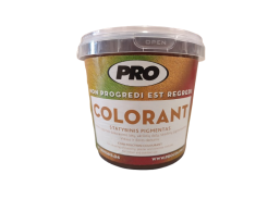 Dažai. Dažai, dažymo įrankiai, dažymo juostos. Pigmentai dažams. Pigmentas betonui PRO COLORANT ruda 1,5kg 