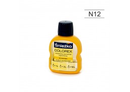 Dažai. Dažai, dažymo įrankiai, dažymo juostos. Pigmentai dažams. Pigmentas Sniežka COLOREX geltonas saulėtas N12, 100 ml 