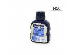Dažai. Dažai, dažymo įrankiai, dažymo juostos. Pigmentai dažams. Pigmentas Sniežka COLOREX tamsiai mėlynas N50, 100 ml 