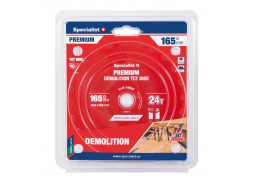 Darbo įrankiai. Įrankių priedai. Diskai diskiniams pjūklams. Pjovimo diskas 165x24Tx20 Demolition Specialist+ 