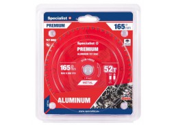 Darbo įrankiai. Įrankių priedai. Diskai diskiniams pjūklams. Pjovimo diskas 165x52Tx20 Aluminium Specialist+ 