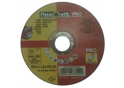 Darbo įrankiai. Įrankių priedai. Metalo pjovimo diskai. Pjovimo diskas Flexovit, 230x1,9x22 12722 
