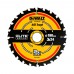 Darbo įrankiai. Įrankių priedai. Diskai diskiniams pjūklams. Pjovimo diskas medienai DeWalt ELITE CSB 190x30mm 24T  kaina