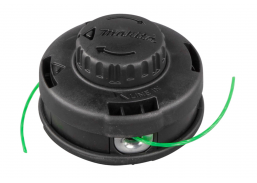 Technika sodui ir daržui. Krūmapjovės-žoliapjovės (trimeriai). Peiliai trimeriams, trimerių galvutės. Pjovimo galvutė Makita